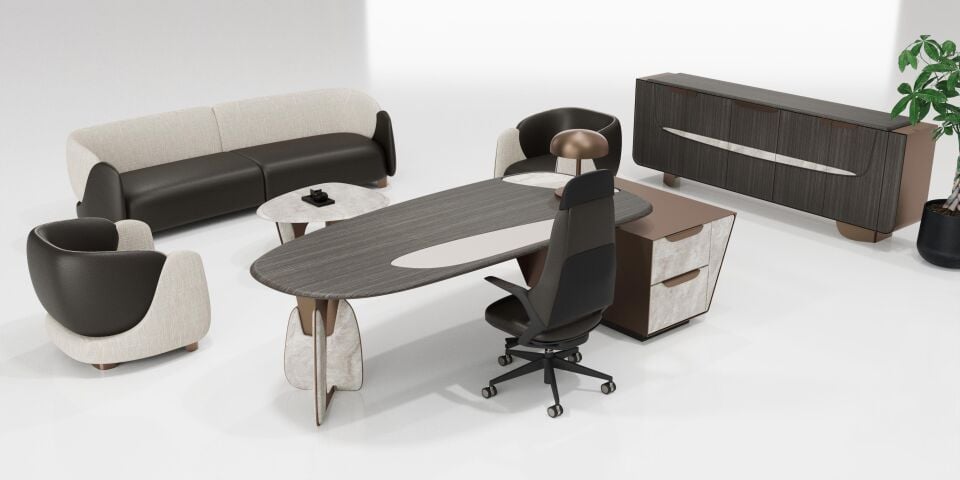 Flow Yönetici Masa Takımı