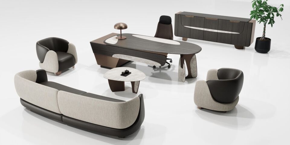 Flow Yönetici Masa Takımı