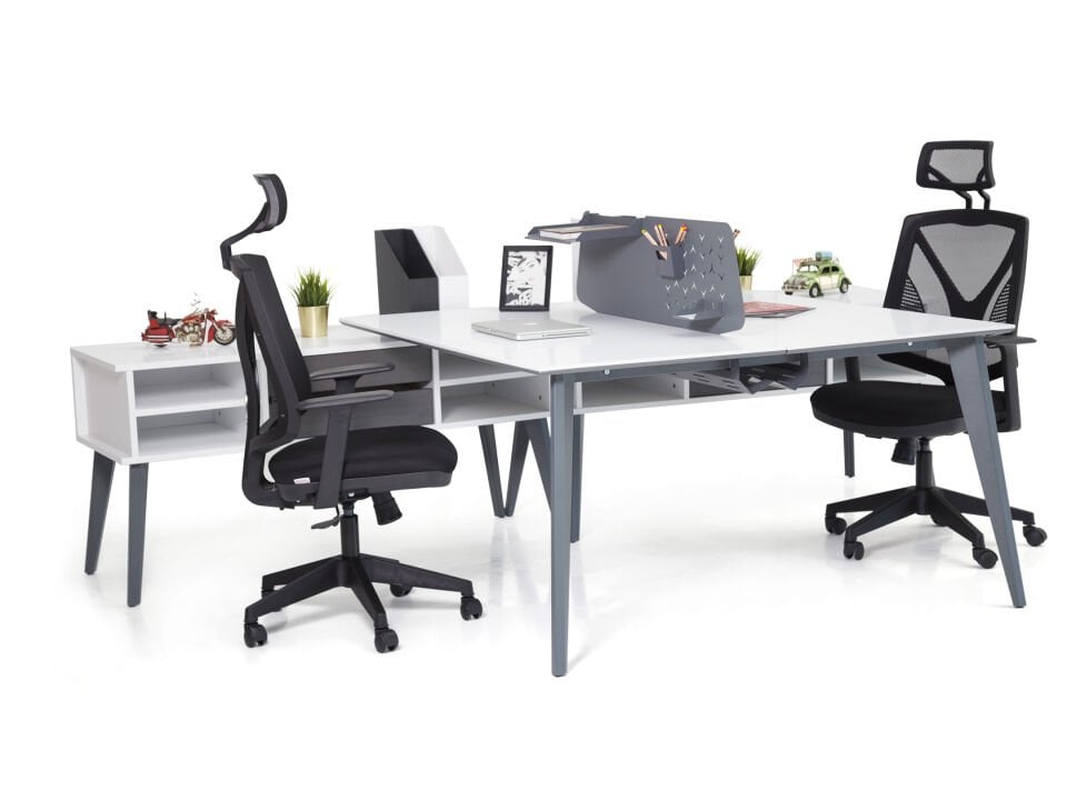 Eco 2'Li Workstation Çalışma Masası