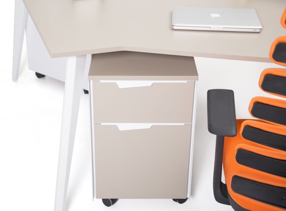 Eco 3'Lü Workstation Çalışma Masası