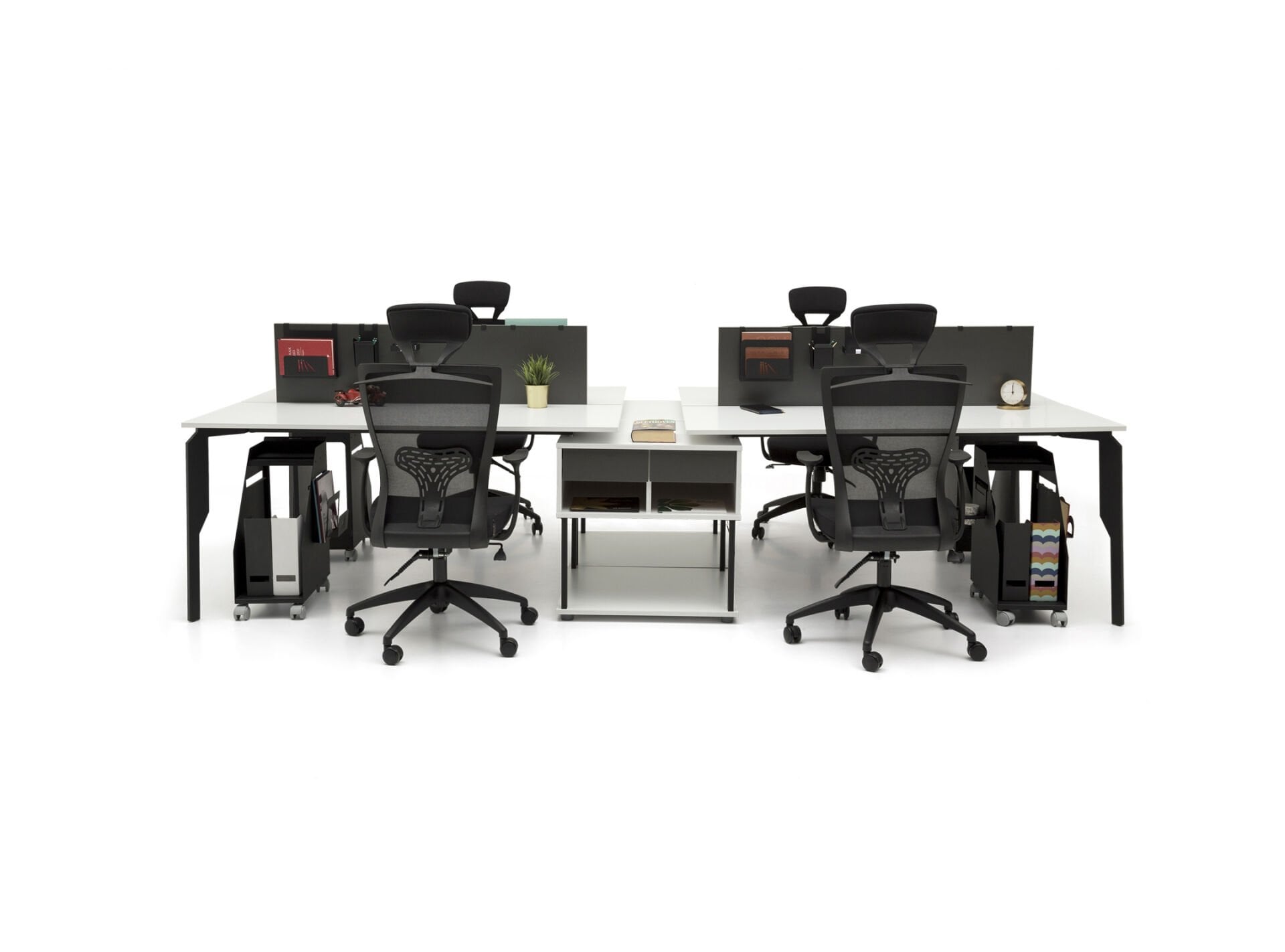 Note 4'Lü Workstation Çalışma Masası