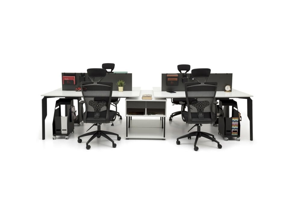 Note 4'Lü Workstation Çalışma Masası