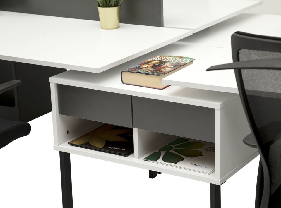 Note 4'Lü Workstation Çalışma Masası