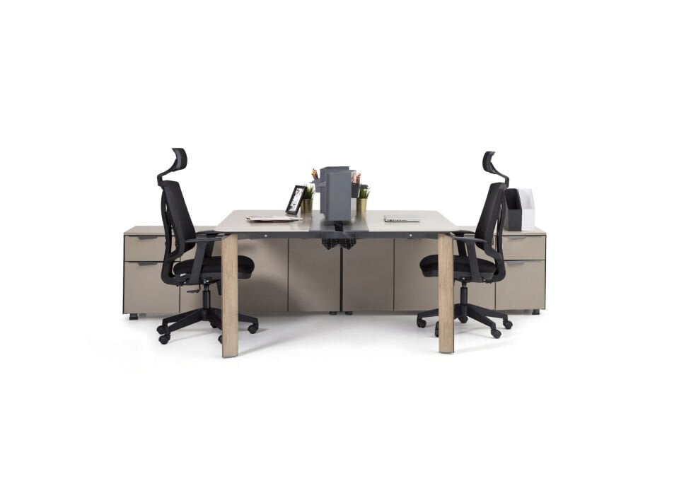 Twist 2'li Workstation Çalışma Masası