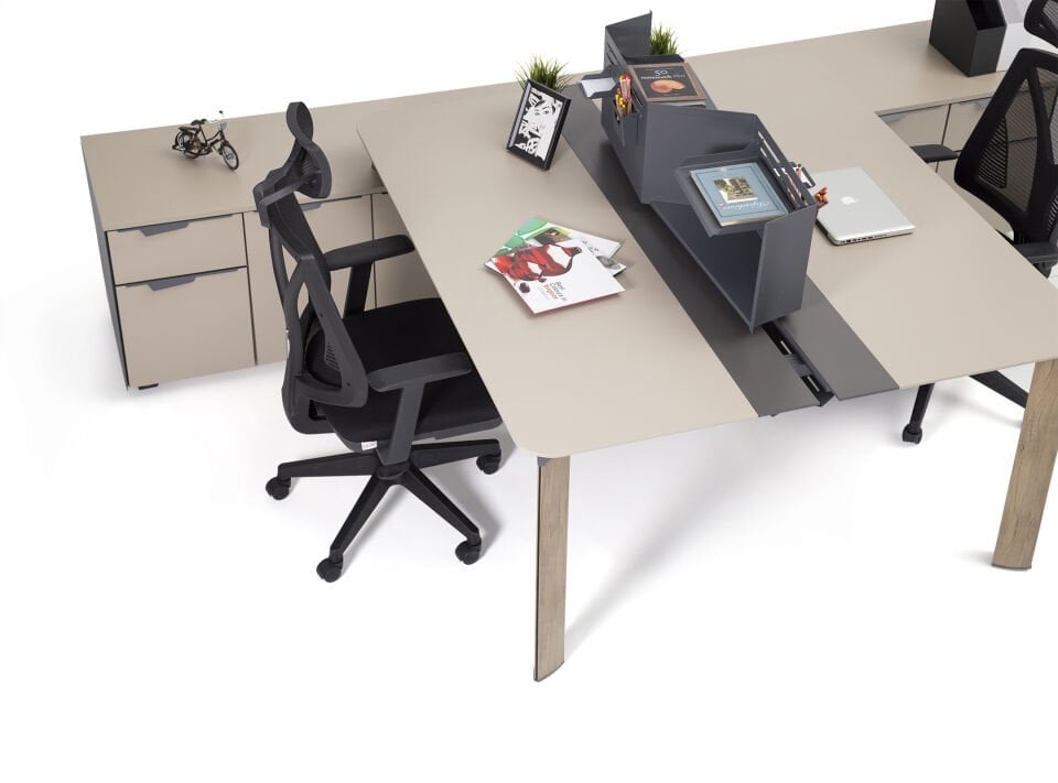 Twist 2'li Workstation Çalışma Masası