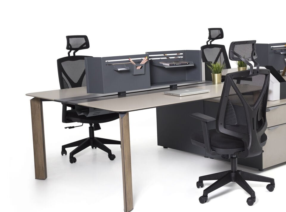 Twist 4'lü Workstation Çalışma Masası