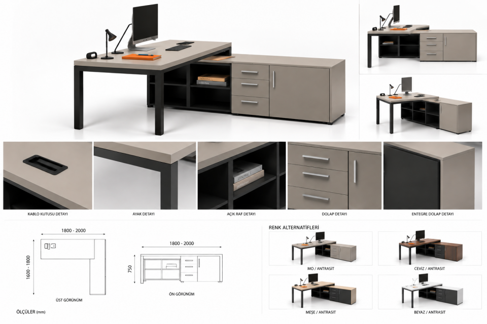 Velto Çalışma Masası