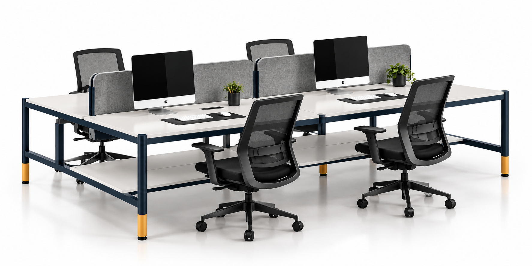 4 Kişilik Çalışma Masası