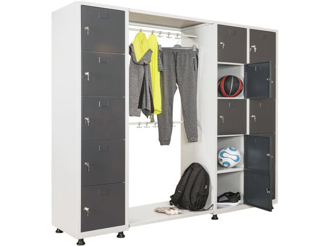 Vestiyer Tipi Metal Soyunma Dolabı