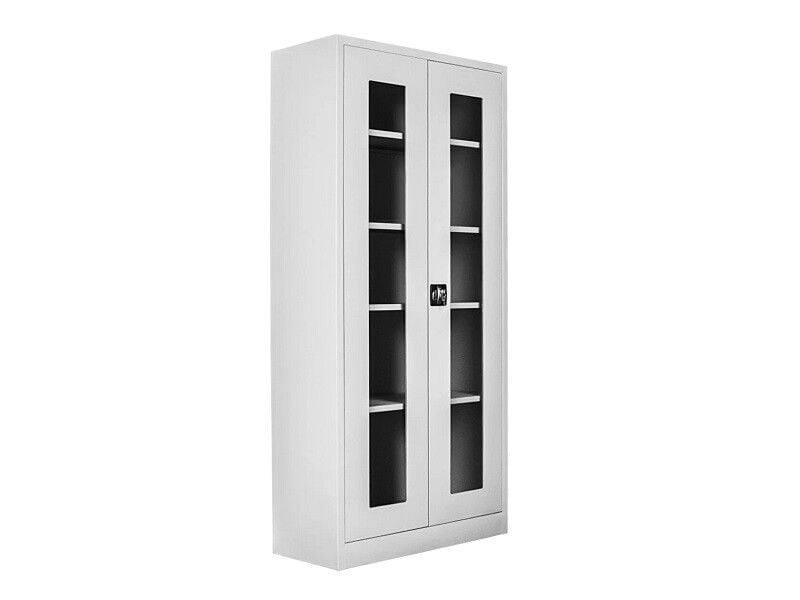 198'lik Camlı Metal Dosya Dolabı
